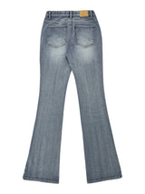 Handbrush Low-Rise Bootcut Jean