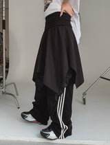 Haro Layered Flared Skirt