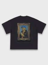 YOUNGFORTY VAN GOGH TEE - CHARCOAL