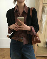 [ORIGINAL] Trick Slim Fit Check Shirt