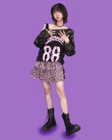 camo 88 one-shoulder T (2color)