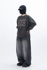 USAピグメントロングスリーブTシャツ