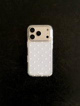 LACE DOT WHITE Jellyhard Case