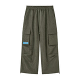 BLUE LABEL NYLON CARGO PANTS (KHAKI)