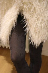 falling snow tights (gray)