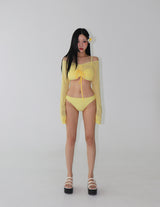 Lemon 4PS Cover-Up Bikini Set