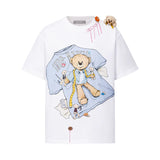 13DE MARZO テイラーベアプリンティングTシャツ