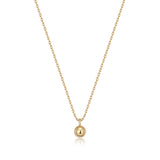 [Go Yunjung, ITZY Yuna Worn] Teardrop 925 Silver Necklace N045-01G