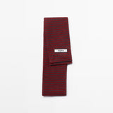 Mini Stripe Red Scarf