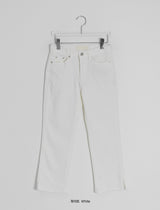Canby Side Slit Ankle Length Capri Pants