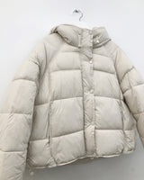 Wellon High Neck Hooded Padding (2color)