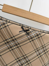 Country Check Mid Skirt