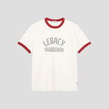 LEGACY RINGER T SHIRT - RED