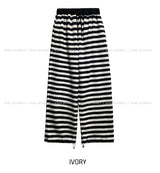 Pierre Stripe Set-Up String Pants