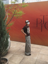 Hem Strapted Cargo Pants 2C
