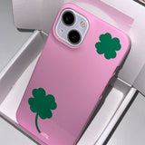 [made] Clover phone case (glossy hard)