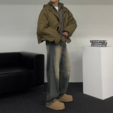 ECT Cropped Hooded Shell Parka (2 colors)