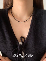 Beads Freshwater Pearl Necklace(2color)