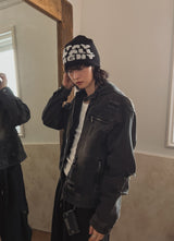 Tyrone Damage Hooded Denim Jacket