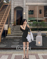 【MADE】Striped dress