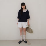 Beige Nylon Tote Bag