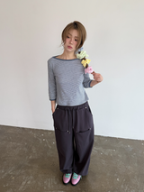 リベットポイントスウェットパンツ