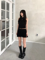ダイスフレアミニスカート(2 colors)