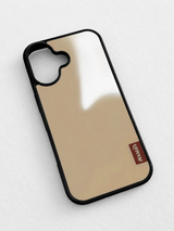 【MADE】Black tea Milk iPhone case [Glossy Glass/Basic]