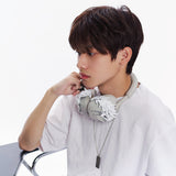 White and Silver Wings - Sony XM5 Case