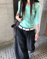 [ORIGINAL] Onz V-Neck Half-Sleeve T-Shirt