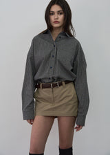 CLASSIC CHECK SHIRT _DARK NAVY