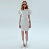 PANSY mini dress [ivory]
