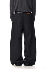 Striped Double Pleated Pants