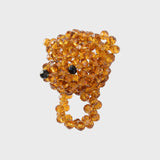 CRYSTAL TEDDY BEAR RING