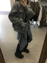 [MD's Pick] Balmacaan Hand Warmer Blouson (2 Colors)