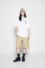 25SS アートワークメッシュトラッカーボールキャップ ベージュ