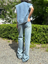 LOOSE FIT DENIM VEST code 21013