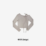 Mate Unbalanced String T-Shirt