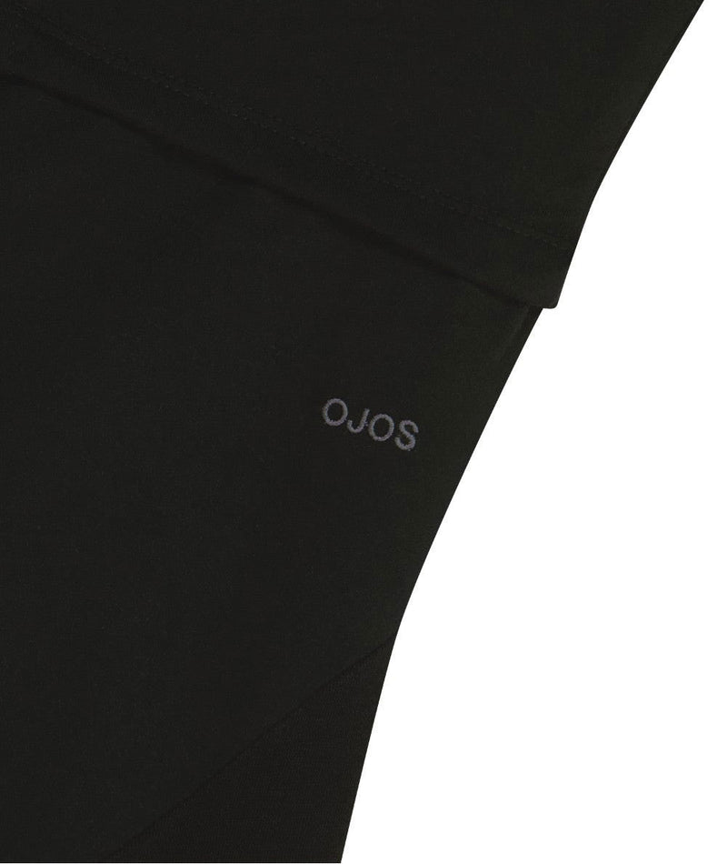 Halter Strap Long Sleeve / Black
