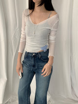 Summersell Washed Bootcut Jeans