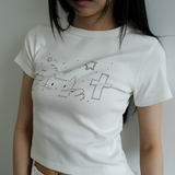 SWEAT LIL KIRI TOP _WHITE