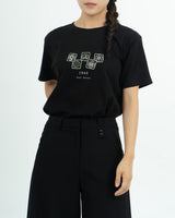 Five Patterns T-Shirt - BLACK(UNISEX)