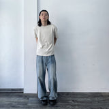 Low-Saturation Silhouette T-Shirt