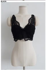 LACE SOFT BRALETTE (4COLORS!)