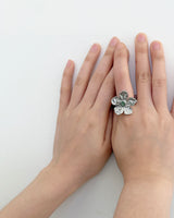 Crumple Blossom Ring