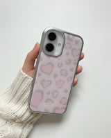 【MADE】 (silver.ver) Leopard knit epoxy case