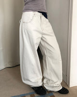 ベナ ストレートレッグ コットン パンツ