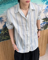 Tebe striped linen shirt