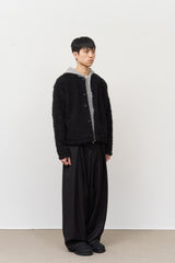Vピンタックワイドパンツ