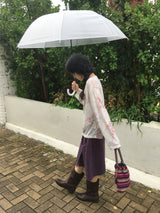 Double-Button Skirt